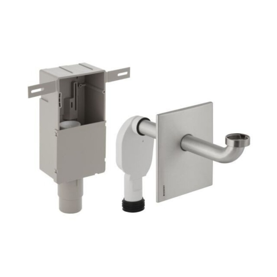 Сифон Geberit Uniflex 151.120.21.1 для раковины, внутристенный, хром