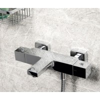 Смеситель WasserKRAFT АIme 1511 Thermo, термостатический, для ванны и душа, хром