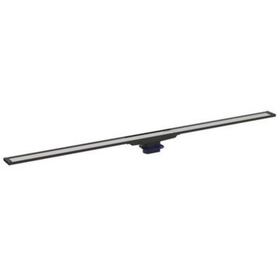 Дренажный канал для душа Geberit CleanLine 20 152.450.00.1 (154.152.00.1+154.450.00.1), хром/черная крышка