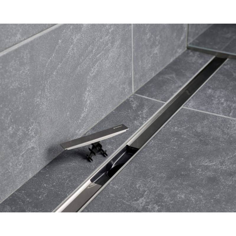 Решетка душевого канала Geberit CleanLine80 90х1см, без сифона, 154.440.QC.1