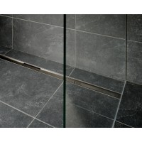 Решетка душевого канала Geberit CleanLine80 90х1см, без сифона, 154.440.QC.1