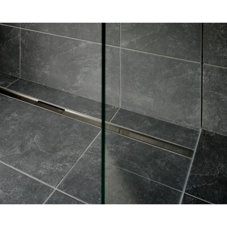 Решетка душевого канала Geberit CleanLine80 90х1см, без сифона, 154.440.QC.1