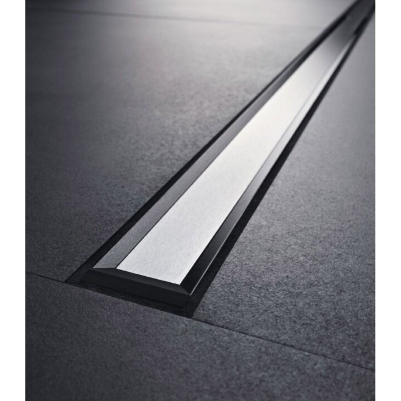 Крышка душевого канала Geberit CleanLine20 154.451.00.1, 30-130 см, тёмный металл/матовый металл