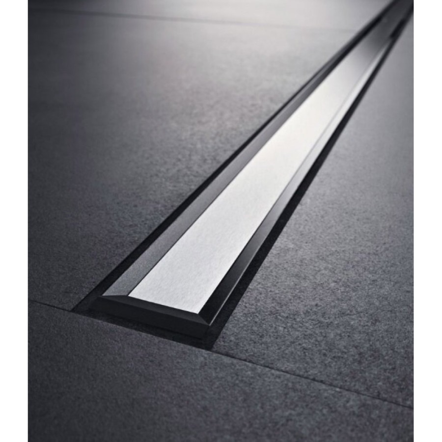 Крышка душевого канала Geberit CleanLine20 154.451.00.1, 30-130 см, тёмный металл/матовый металл