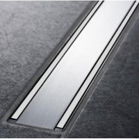 Крышка душевого канала Geberit CleanLine60 154.459.00.1, 30-130 см, для тонкой плитки, тёмный металл/матовый металл