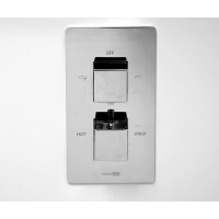Смеситель WasserKRAFT АIme 1544 Thermo, термостатический, для ванны и душа, хром