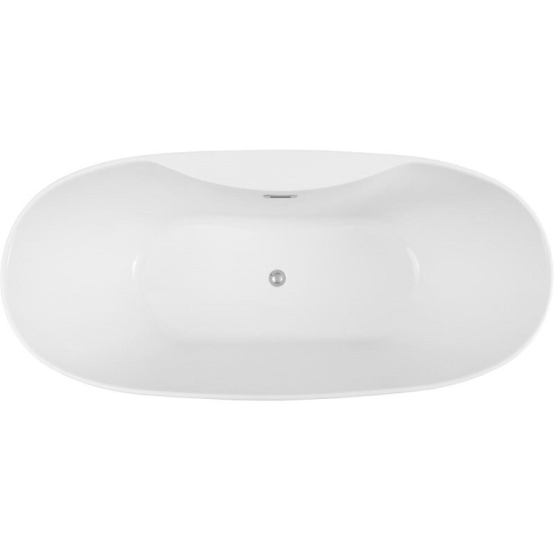 Ванна акриловая Aquanet Family Sweet 155778-GW-MB, 170 x 78 см, цвет черный матовый