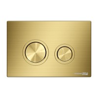Инсталляция для унитаза WasserKraft Alme 15TLT.010.ME.MG01, механическая клавиша золото матовое