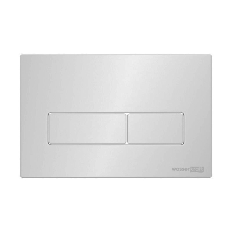Инсталляция для унитаза WasserKraft Alme 15TLT.010.ME.WH03, механическая клавиша белая
