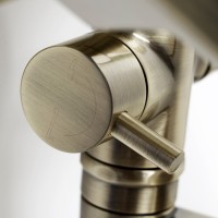 Смеситель WasserKRAFT Exter 1602L для ванны с длинным поворотным изливом 350 мм, светлая бронза
