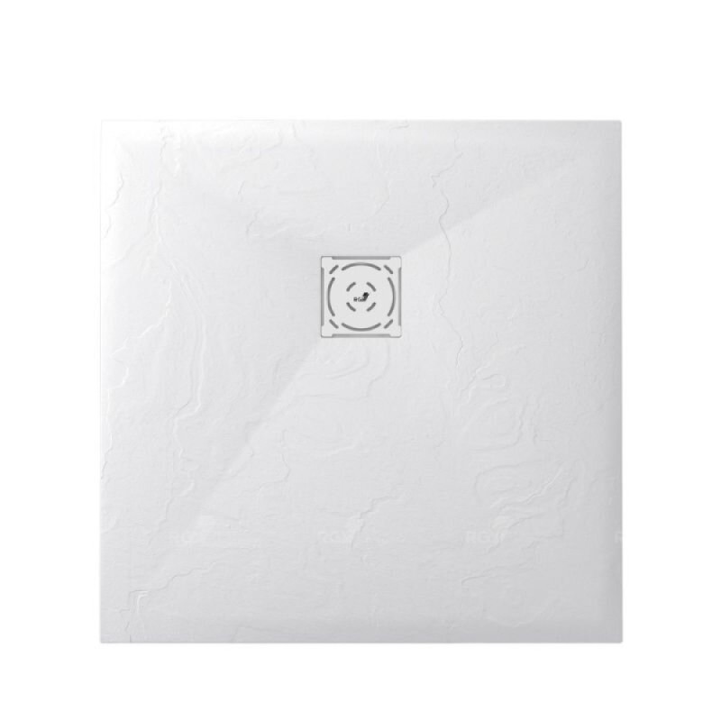 Душевой поддон RGW ST-W 100 x 100 см, квадратный, из искусственного камня, белый, 16152010-01