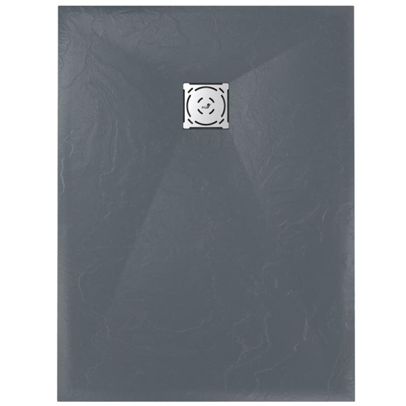 Душевой поддон RGW ST-0120G 100 x 120 см, прямоугольный, из искусственного камня, графит, 16152012-02