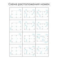 Душевой поддон RGW ST-Co 100 х 120 см, прямоугольный, из искусственного камня, бетон/цемент, 16152012-10