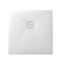 Душевой поддон RGW ST-W 75 х 75 см, квадратный, из искусственного камня, белый, 16152075-01