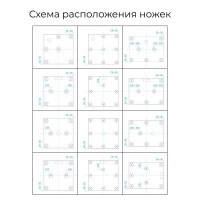 Душевой поддон RGW ST-0088W 80 x 80 см, квадратный, из искусственного камня, белый, 16152088-01