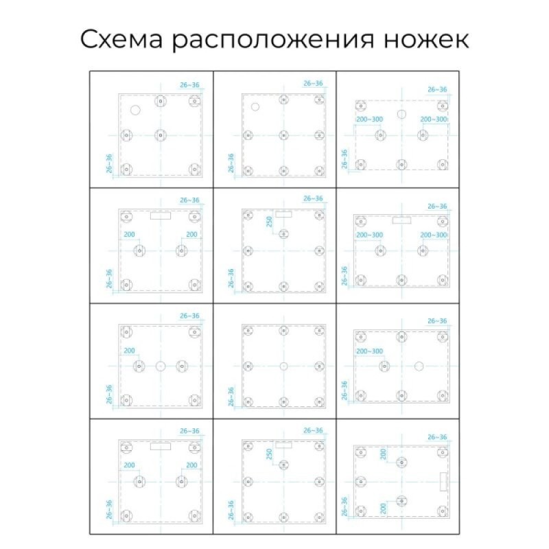 Душевой поддон RGW ST-0088W 80 x 80 см, квадратный, из искусственного камня, белый, 16152088-01