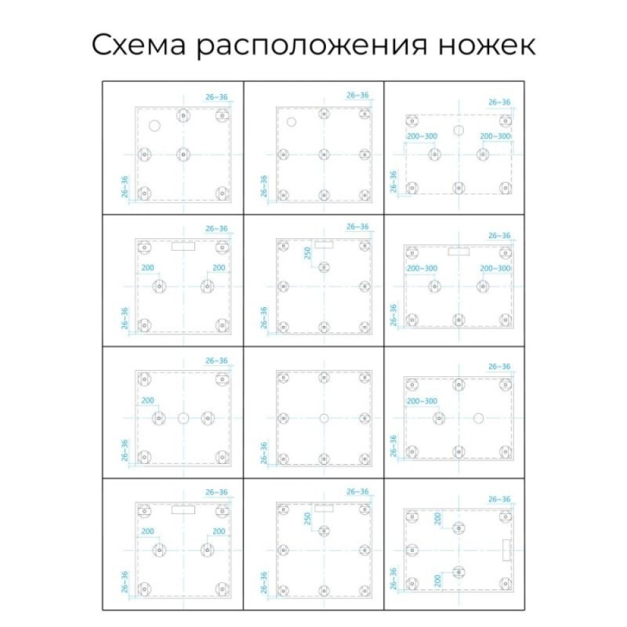 Душевой поддон RGW ST-0088W 80 x 80 см, квадратный, из искусственного камня, белый, 16152088-01