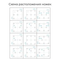 Душевой поддон RGW ST-0088G 80 x 80 см, квадратный, из искусственного камня, графит, 16152088-02
