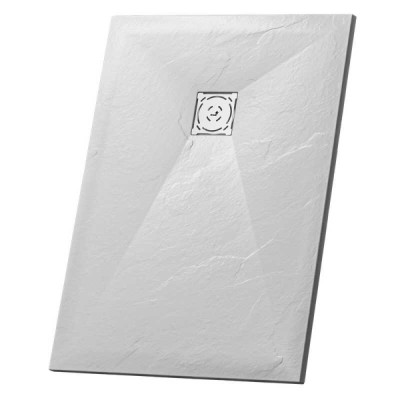 Душевой поддон RGW ST-148W 80 x 140 см, прямоугольный, из искусственного камня, белый, 16152814-01