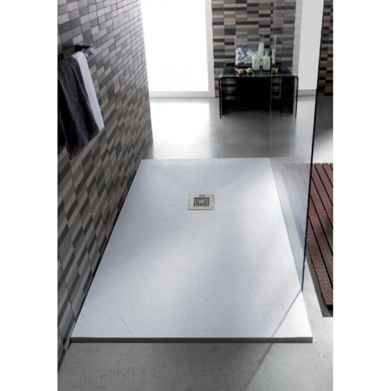 Душевой поддон RGW ST-0168W 80 x 160 см, прямоугольный, из искусственного камня, белый, 16152816-01