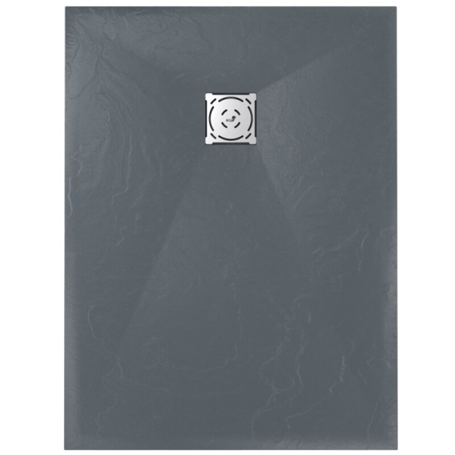 Душевой поддон RGW Stone Tray 16152910-002, 90 x 100 см, прямоугольный, из искусственного камня, графит