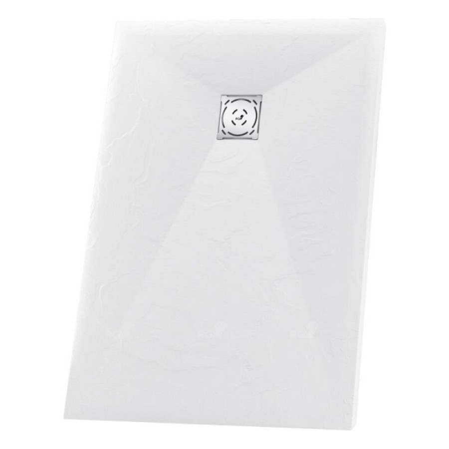 Душевой поддон RGW ST-0109W, 90 x 100 см, прямоугольный, из искусственного камня, белый, 16152910-01