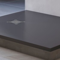 Душевой поддон RGW Stone Tray 16152912-002, 90 x 120 см, прямоугольный, из искусственного камня, графит
