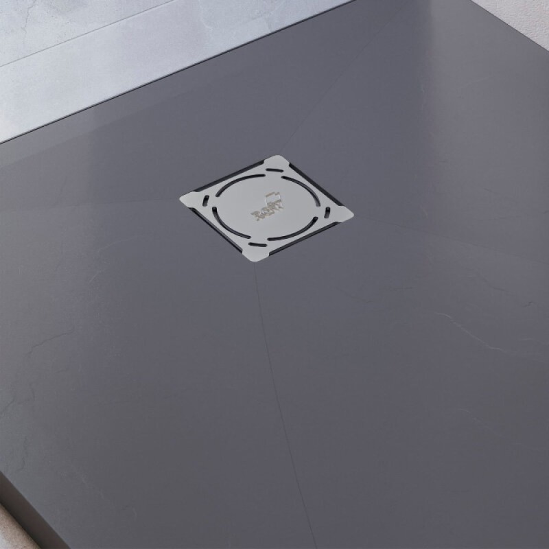 Душевой поддон RGW Stone Tray 16152912-002, 90 x 120 см, прямоугольный, из искусственного камня, графит