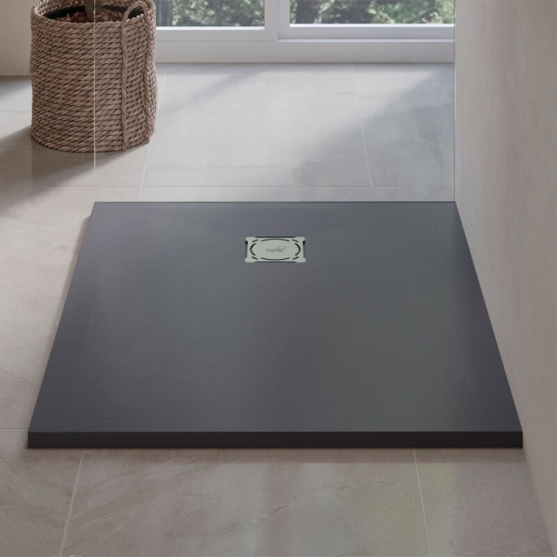 Душевой поддон RGW Stone Tray 16152912-002, 90 x 120 см, прямоугольный, из искусственного камня, графит