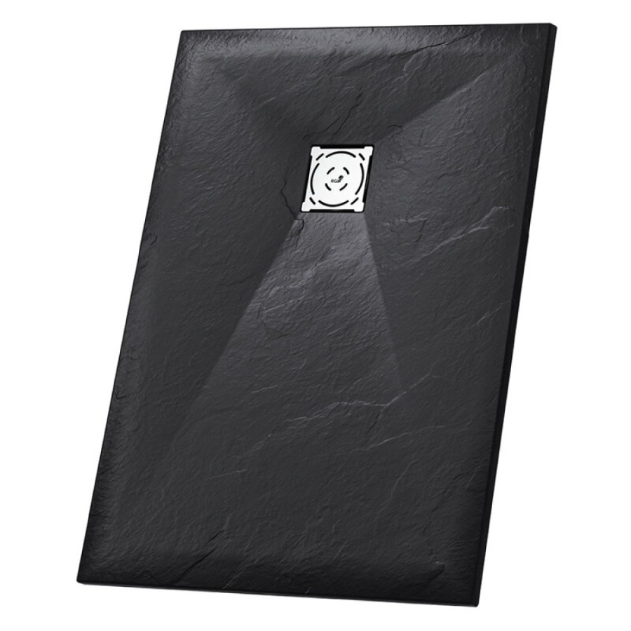 Душевой поддон RGW ST-0129B 90 x 120 см, прямоугольный, из искусственного камня, черный, 16152912-04