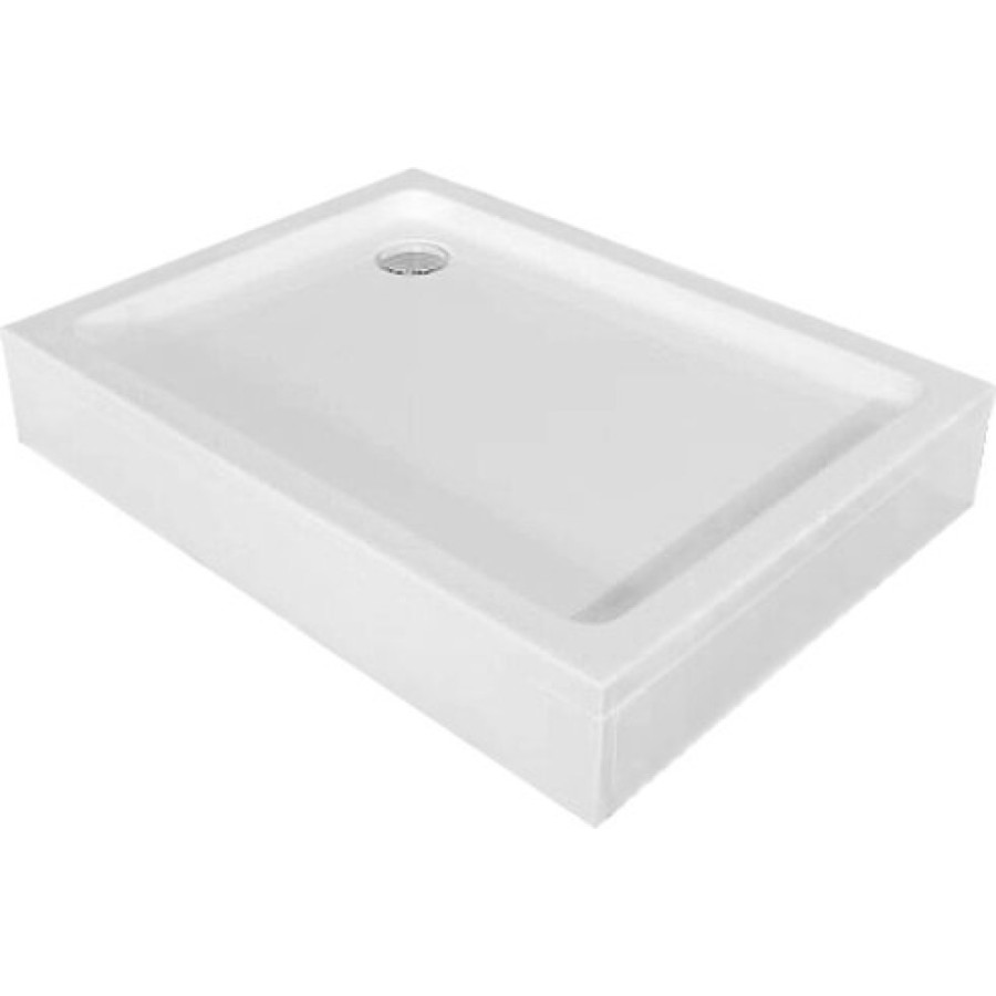 Душевой поддон RGW Style 80 x 120 см прямоугольный, акриловый, белый, 16180282-11