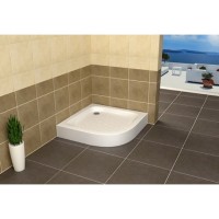 Душевой поддон RGW Lux/TN-P 80 x 80 см четверть круга, акриловый, белый, 16180488-41