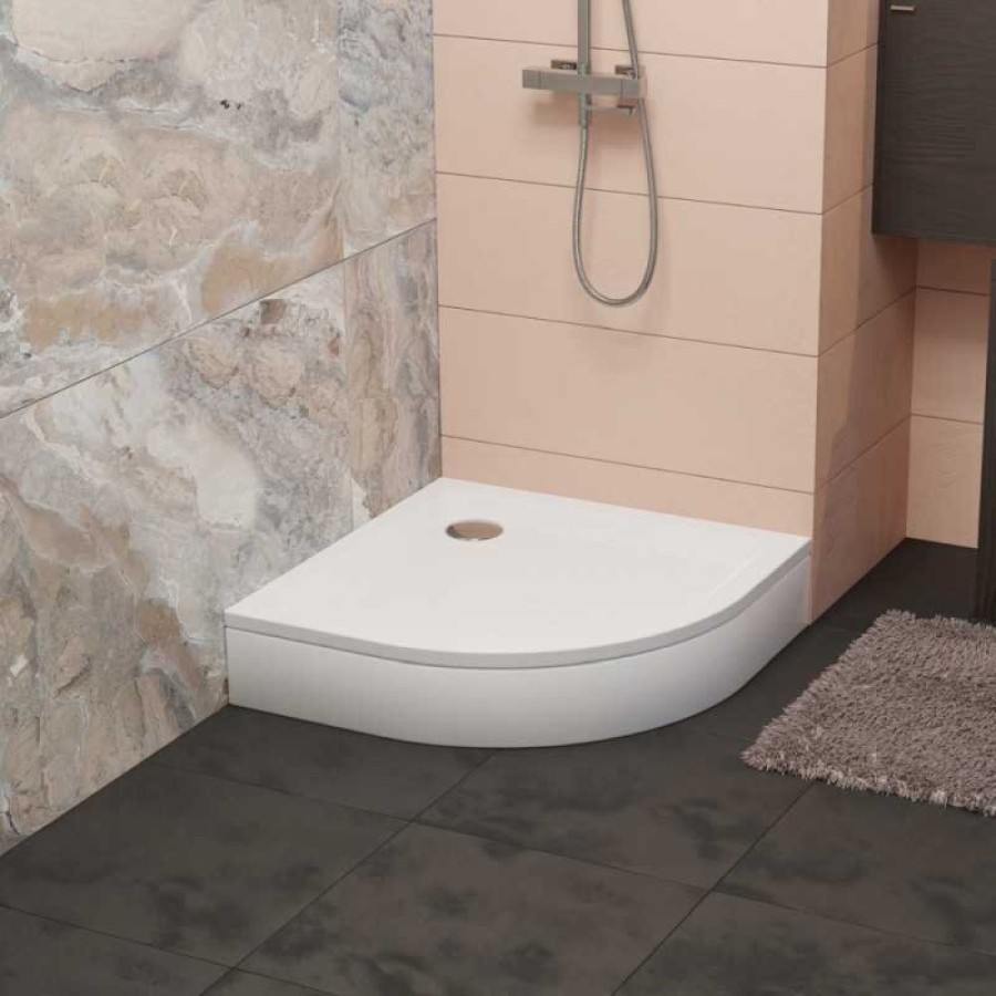 Душевой поддон RGW Acryl 16180499-11 Style-P 90 x 90 см, четверть круга, акриловый, белый