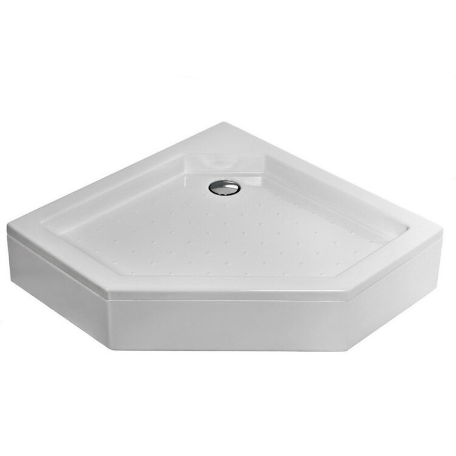 Душевой поддон RGW Style-TR 100 x 100 см трапеция, акриловый, белый, 16180500-11