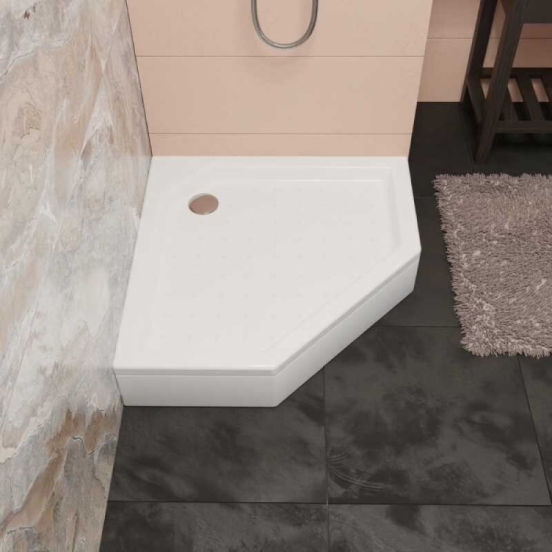 Душевой поддон RGW Style-TR 80 x 80 см трапеция, акриловый, белый, 16180588-11