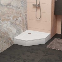 Душевой поддон RGW Style-TR 90 x 90 см трапеция, трапеция, акриловый, белый, 16180599-11