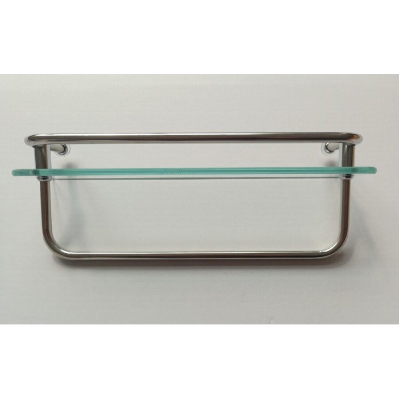 Душевая кабина Frank F418 L Brilliant без крыши, 100 х 80 см, низкий поддон, стекла прозрачные, профиль хром, 164009