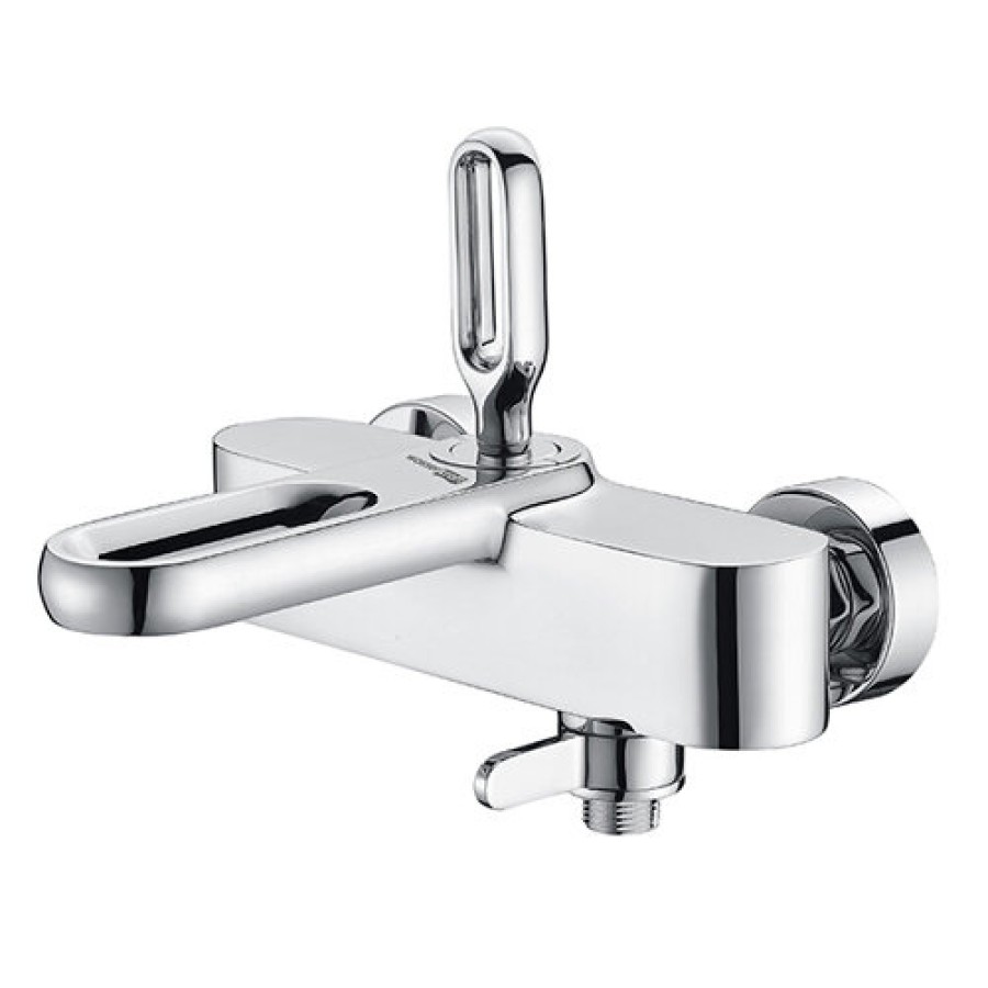 Смеситель для ванны и душа WasserKRAFT Kammel 1801, хром