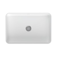 Раковина BERGES Ego SL накладная, 55x38 см, без отверстия под смеситель