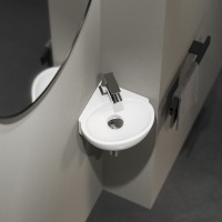 Раковина BERGES Small, 30 см, угловая