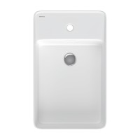 Раковина BERGES Ego SL накладная, 60x38 см, отверстие под смеситель сбоку