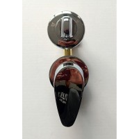 Душевая кабина Frank F412/2L Brilliant без крыши, 120 x 80 см, высокий поддон, стекла прозрачные, профиль хром, 188009