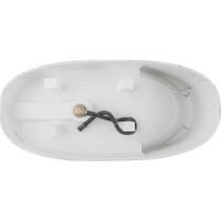 Ванна Allen Brau Krion Neo 2.35001.21, 170 х 80 см, искусственный камень, цвет белый матовый