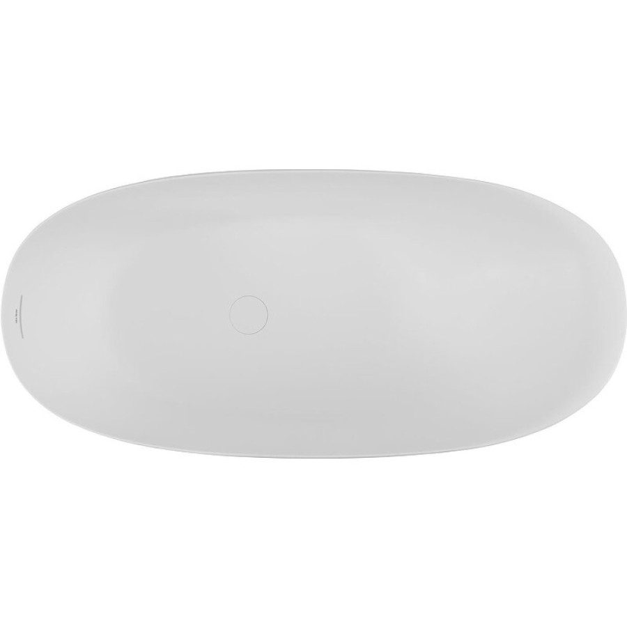 Ванна Allen Brau Krion Neo 2.35001.21, 170 х 80 см, искусственный камень, цвет белый матовый