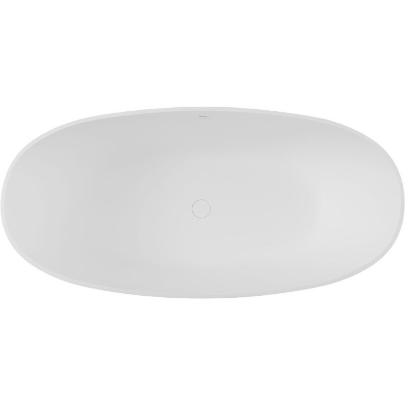 Ванна Allen Brau Krion Oval 2.35003.21, 170 х 80 см, искусственный камень, цвет белый матовый