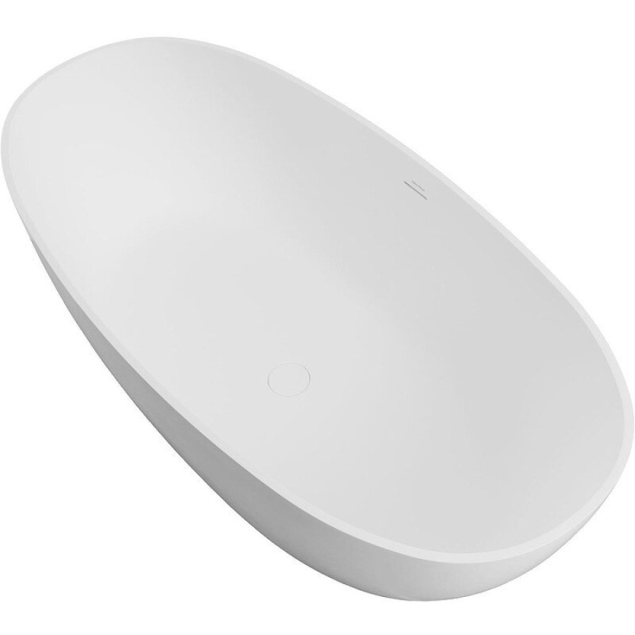 Ванна Allen Brau Krion Oval 2.35003.21, 170 х 80 см, искусственный камень, цвет белый матовый