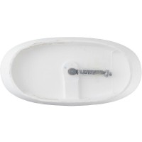 Ванна Allen Brau Krion Oval 2.35003.21, 170 х 80 см, искусственный камень, цвет белый матовый