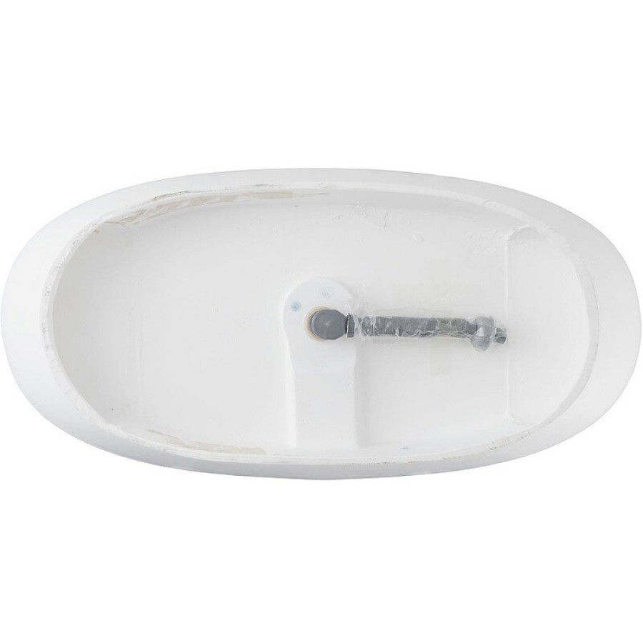 Ванна Allen Brau Krion Oval 2.35003.21, 170 х 80 см, искусственный камень, цвет белый матовый
