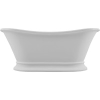 Ванна Allen Brau Krion Classic 2.35004.21, 170 х 75 см, искусственный камень, цвет белый матовый