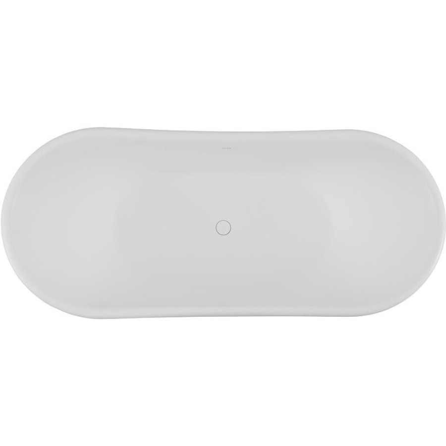 Ванна Allen Brau Krion Classic 2.35004.21, 170 х 75 см, искусственный камень, цвет белый матовый